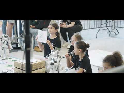 Video still: RoboCup Junior 2024 at Bordeaux — the journey, the robots