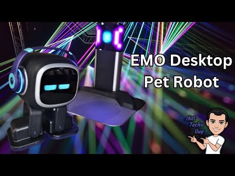Video still: EMO | Desktop Pet Robot Unboxing and Testing