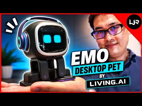 Video still: Emo Robot By Living.AI  I  Unboxing & First Impression