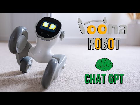 Video still: This Epic Robot Is Powered By Chat GPT - Loona Review!