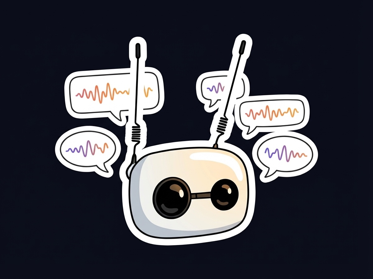 Reachy Mini running the AI Companion conversation app, from the official Pollen Robotics product page.
