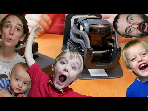Video still: Anki Vector Unboxing - Family / Kids Reaction